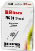 Пылесборник FILTERO FLS 01 (4) Эконом для пылесосов Electrolux, Philips