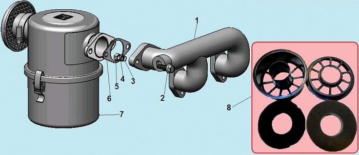 9 ДЕТАЛИ ДИГАТЕЛЯ - БЛОК - СВЕЧА - ГЛОВКА - КЛАПАНА - ПРОКЛАДКИ ГЕНЕРАТОР CHAMPION DG10000E-3