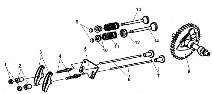 3 ДЕТАЛИ ДВИГАТЕЛЯ - БЛОК - СВЕЧА - ГОЛОВКА - КЛАПАНА - ПРОКЛАДКИ ГЕНЕРАТОР CHAMPION GG3000