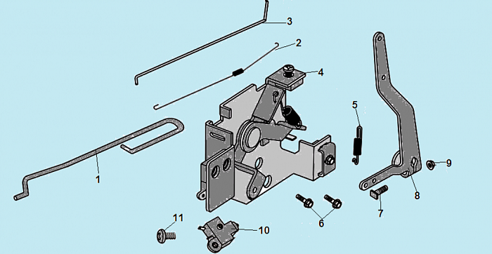 15 ТЯГИ КУЛЬТИВАТОР CHAMPION ВC5602 до 2018 ГОДА