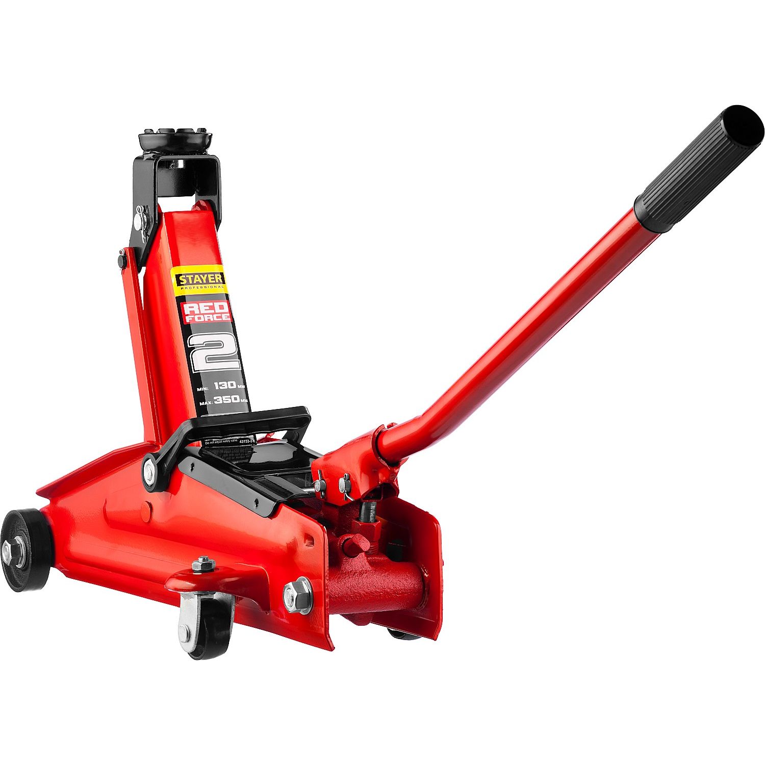 Домкраты подкатные гидравлические RED FORCE, 2 т, 130-350 мм 43153-2-K