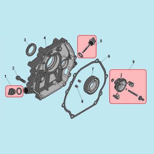 Крышка картера