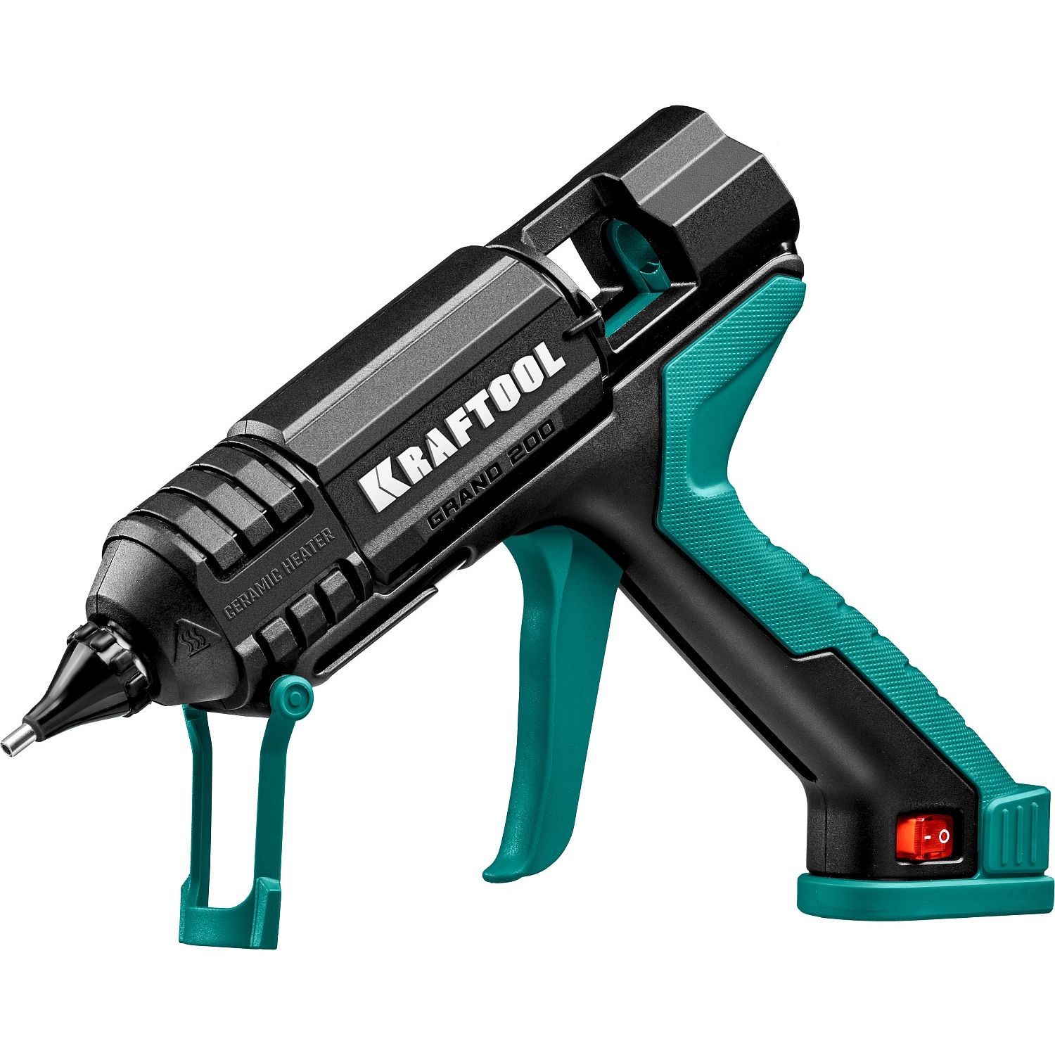 KRAFTOOL 200W  пистолет клеевой (термоклеящий), выход клея 32 г/мин, d=12мм, 200Вт/100Вт 06839