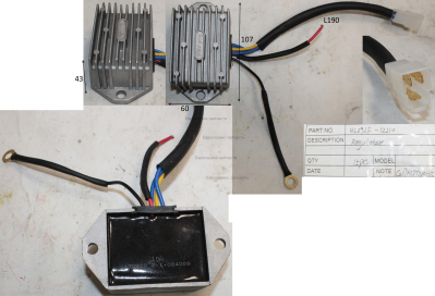 Регулятор напряжения, HL292F-12210 , ДЭС12000ЕМ.ЕТМ"