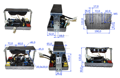 Блок инверторный в сборе. БИГ 2000Р