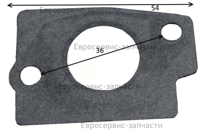 Прокладка карбюратора большая (II)