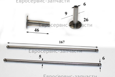 Штанга толкателя клапана
