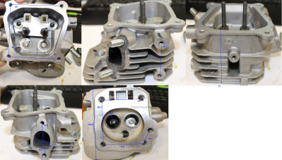 Головка цилиндра в сборе МБ 1010 Д80
