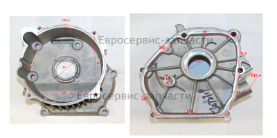 Крышка картера в сборе