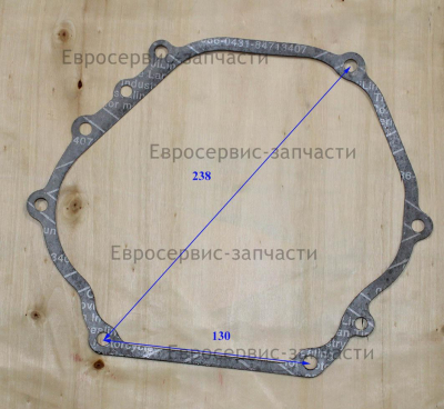 Прокладка крышки картера