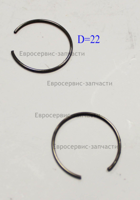 Кольцо стопорное для отверстия d20. 22x20х1, проволочное. СГБ 9500