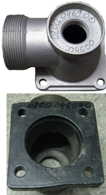 Фланец выпускного патрубка  МБ 500 Д50В