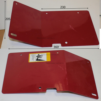 Кожух шнека защитный (левый)