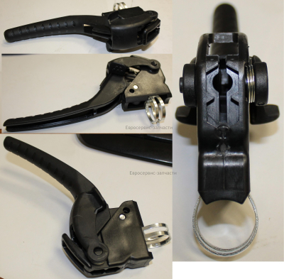 Рычаг сцепления в сборе (чёрный) КБ70