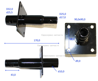 Ступица внешняя