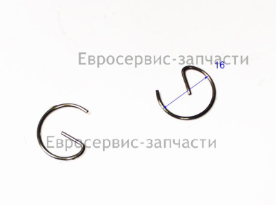 Кольцо стопорное для отверстия d14. 16.2х1, G-обр. КБ 4 (Е1603.001.00)
