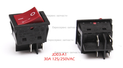 Выключатель 25А, 250В, 4 контакта. SWI 190