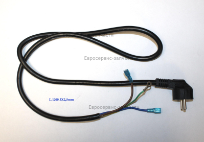 Кабель питания с вилкой ИС 220М (E1703.018.00)