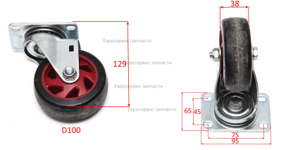 Колесо универсальное