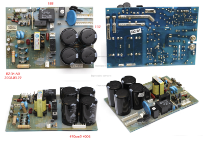 Плата BZ-34-A0 2008.03.29 питания (нижняя) B53-110100312: АИС180АД-DC