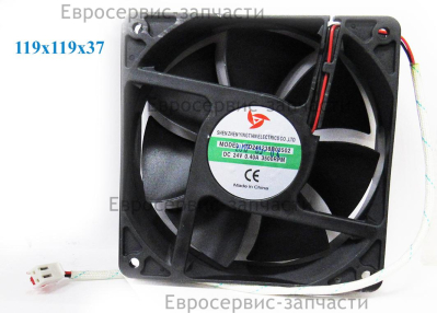 Вентилятор YTD241238B03502 DC24V 0,40A, 3500RPM L.350