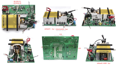 Плата основная в сборе. АИС 200AC/DC Pulse (E1703.001.00)