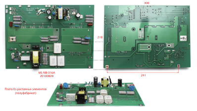 Плата инвертора TIG200P AC/DC-033 АИС200AC/DC Pulse E1703.001.00 .