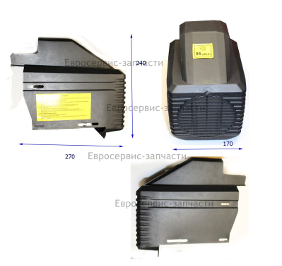 Кожух. GPW- F L 50 -033. КПБ 220/50 2019