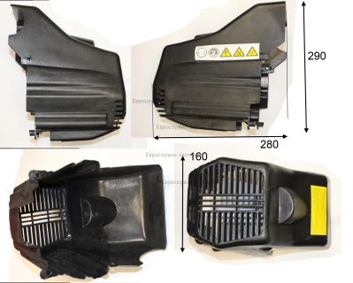 Кожух помпы OW-BA24/50-028 AC 300 24(W0503.001.00)