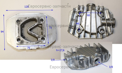 Головка цилиндра OW-BA24/50-004001 001 AC 300 24(W0503.001.00)