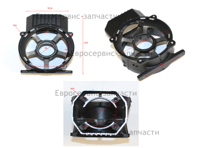 Картер левый ALD-9L-009 КПБ 200/8М-В