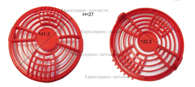 Крышка крыльчатки ALD-24/50-001 КПБ 300/24М-В