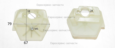 Корпус возд.фильтра,YS2512-0073