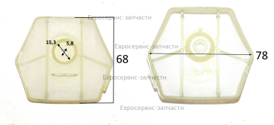 Крышка возд.фильтра,YS2512-0077. СМ 0801.058101
