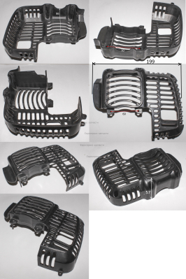 Кожух зажитный цилиндра задняя крышка 9004-987103: Т1150