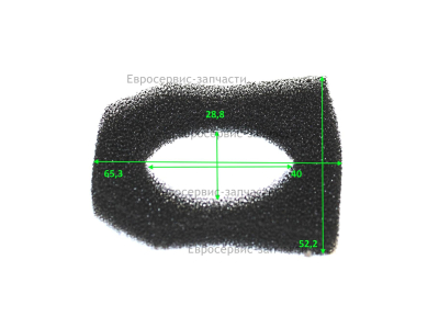 Картридж фильтра воздушного (поролоновый)