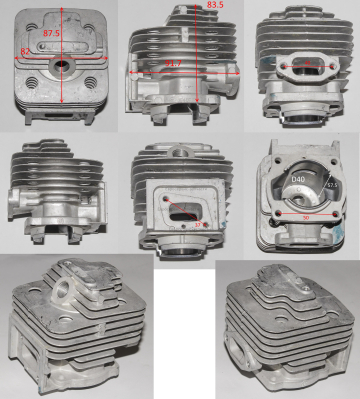 Цилиндр двигателя d40х67хH33 1F40F-5А-8 Т25В2 TBC430D.01.00.00-1: Т25В2.