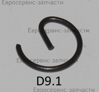 Кольцо 9х0,8 стопорное G-формы пальца поршневого YD38-3.01.03.00-4: Т12РК2.Т12В2.Т12ВН2.Т25В2.