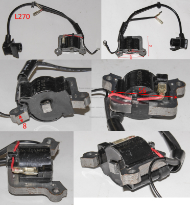 Катушка зажигания, 40F-5. БТ 52.43