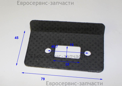 Прокладка глушителя. T.BCB43-006. БТ 52.43. СМ. 0810.002200.0802.146000