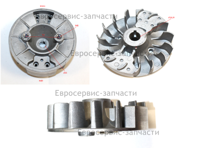 Маховик  БТ 52 (E1602.011.00)