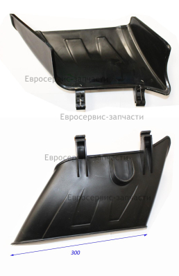 Щиток для сброса травы