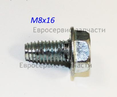 Болт M8х16 мм