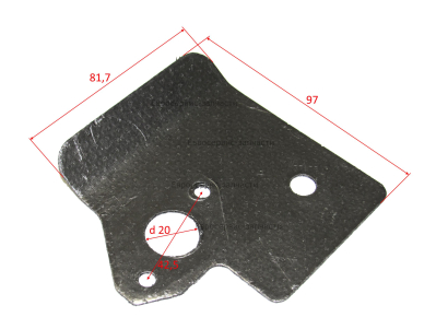 Прокладка карбюратора  К 2000D