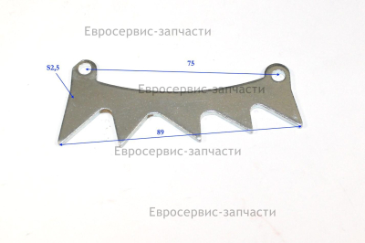 Упор зубчатый 8181-431801-0000000 ЭП2200