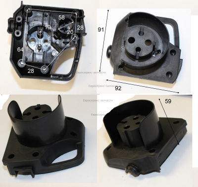 Корпус выключателя нижний