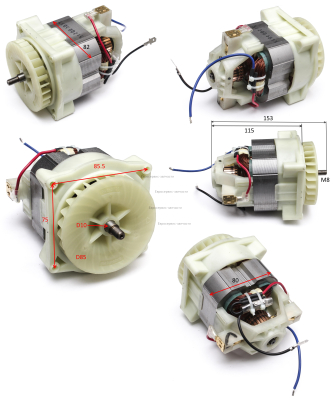 Электродвигатель в сборе 8440-512010-0000010 ЕК 1000К