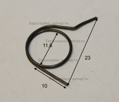 Пружина торсионная. HJ36-4GCJ-037. МПСА 36БЛ E1602.001.00