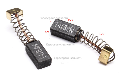 Щетки, 2шт, 6х9, L16. R8406-620101. ПСМ 2600