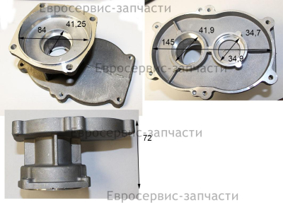 Корпус редуктора верхний